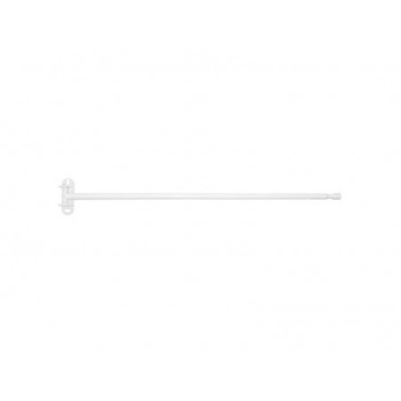 Kit de tringle à  rideau Porte Diam.13 mm blanc 60 à  100 cm|Sanifer Tamatave