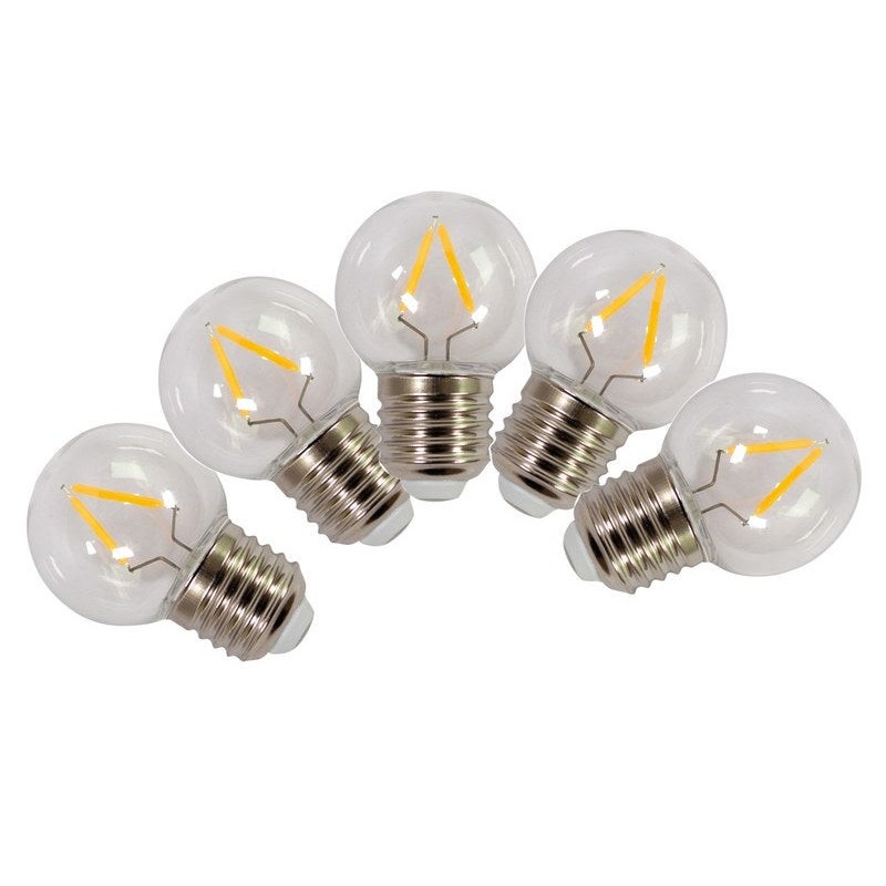 Ampoule led sphérique E27 130Lm C blanc X5|Sanifer Tamatave