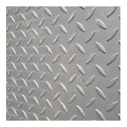 Tôle larmée striée 2mx1mx5/7mm |Sanifer