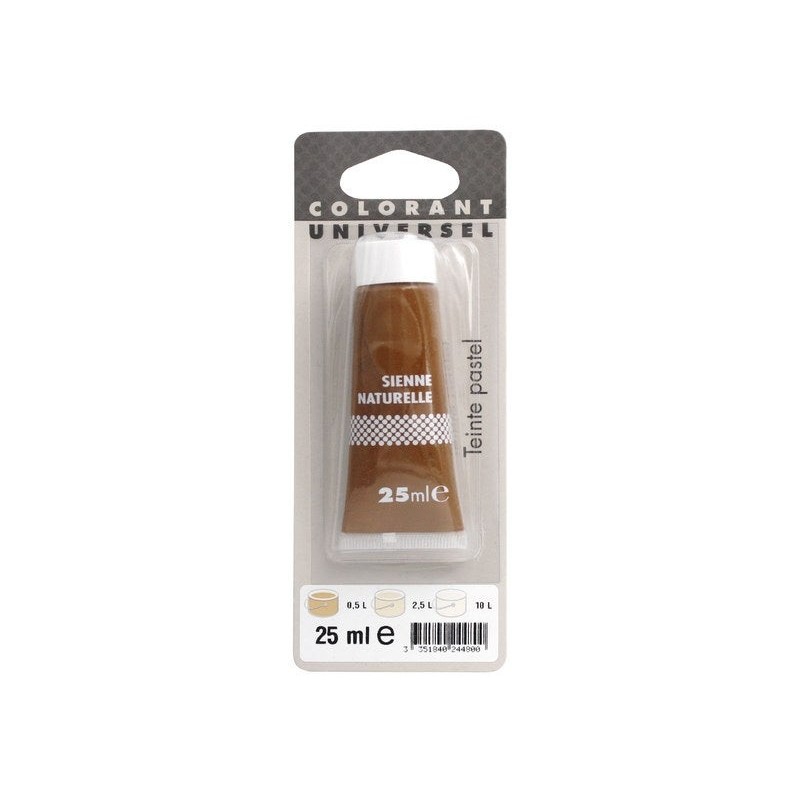 Colorant Universel 25 Ml Sienne Naturelle|Sanifer
