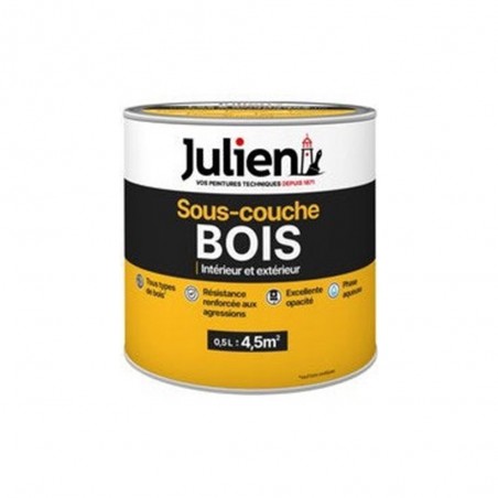 Sous-couche bois interieur et exterieur  JULIEN 0.5 L| Sanifer