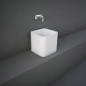 Lavabo à poser carré RAK-PETIT 36cm sans trou pour robinet |Sanifer