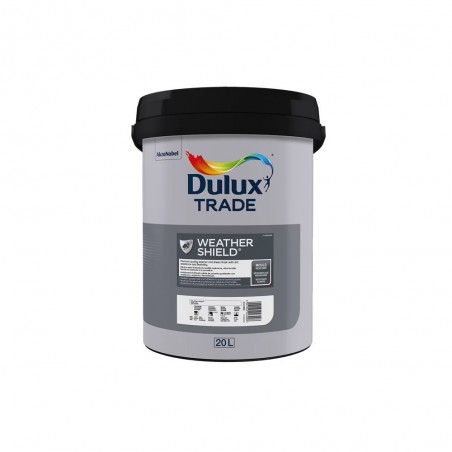 Peinture façade blanc Weathershield 20L Dulux | Sanifer
