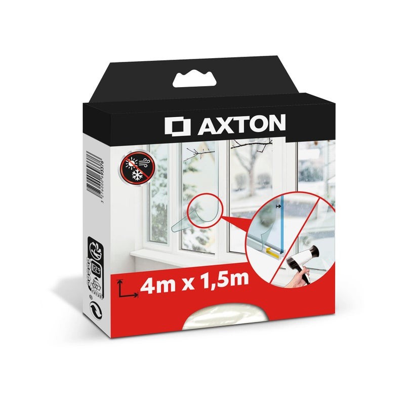 Film survitrage, antibuée, AXTON, L.150 x l.400 cm | Sanifer