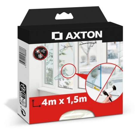 Film survitrage, antibuée, AXTON, L.150 x l.400 cm | Sanifer