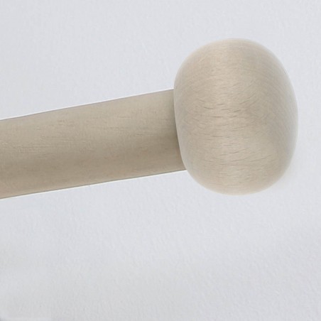 Lot de 2 embouts Atelier, chaîneclair mat, Diam.28 mm | Sanifer