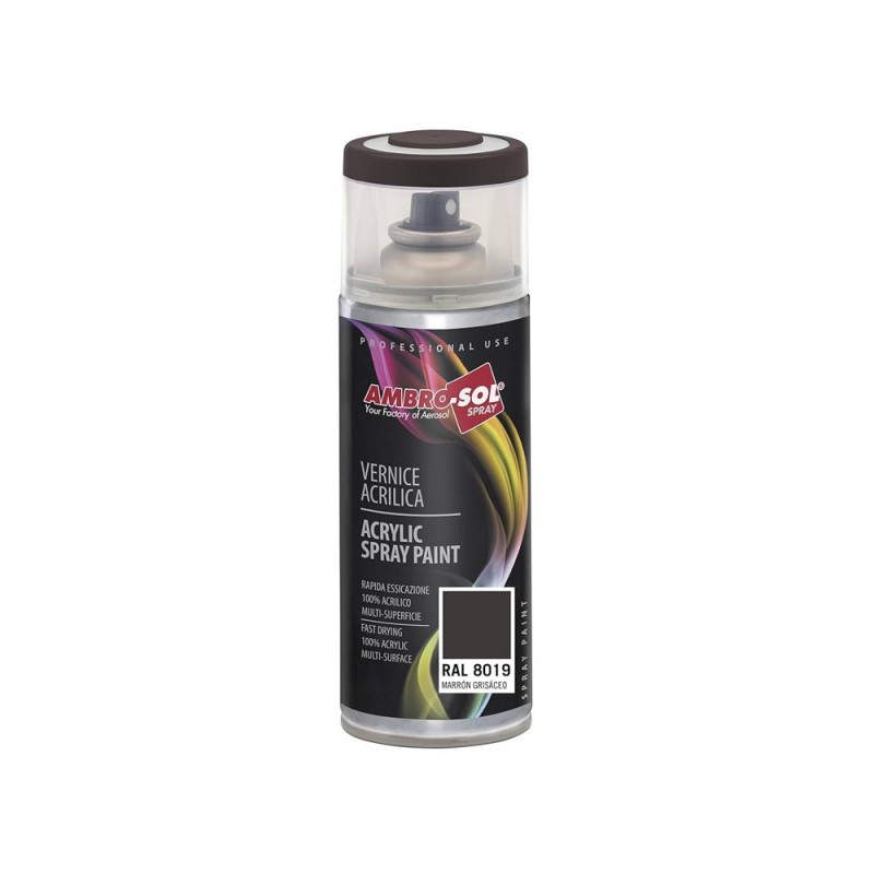 Aerosol 400 ML RAL8019 Brun gris |Sanifer