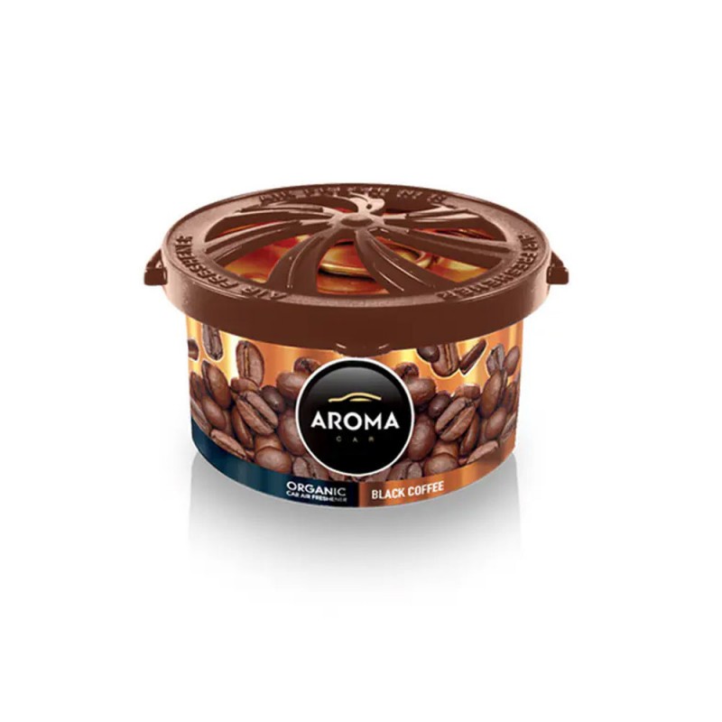 Parfum pour voiture AROMA ORGANIC Black COFFEE TBL|Sanifer
