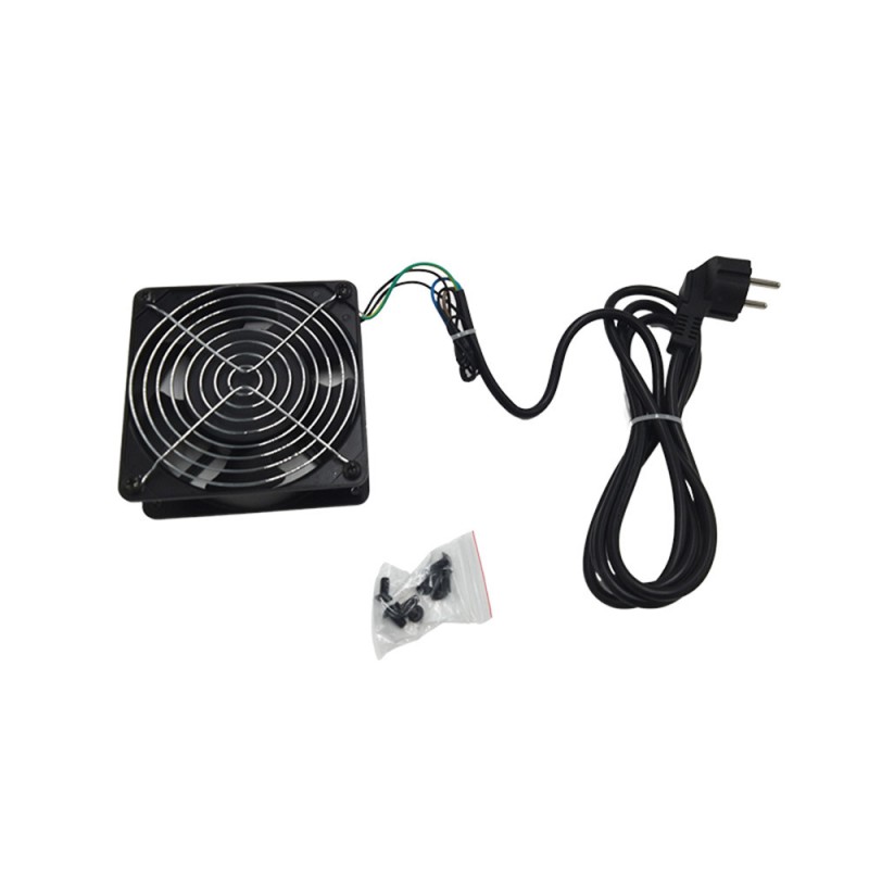 Kit ventilateur avec cordon et prise 2P+T - Sanifer