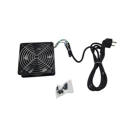 Kit ventilateur avec cordon et prise 2P+T - Sanifer