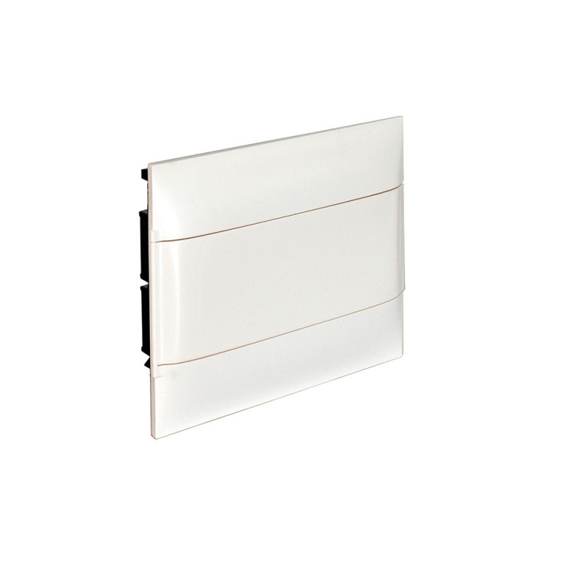 Coffret encastré 12 modules porte blanc- Sanifer