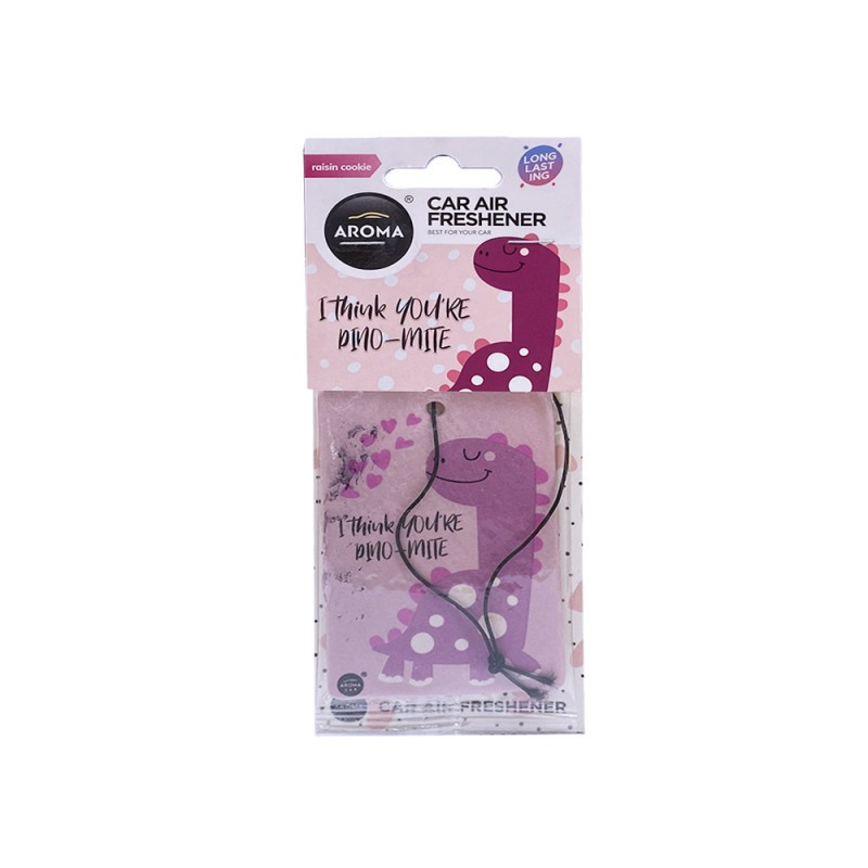 Parfum pour voiture Aroma love celllulose DINO TBL|Sanifer