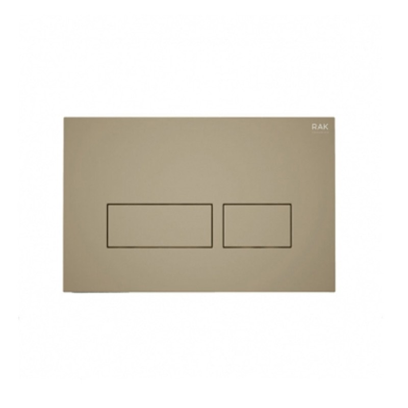 Plaque ecofix rectangulaire cappuccino |Sanifer