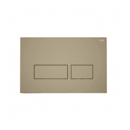 Plaque ecofix rectangulaire cappuccino |Sanifer