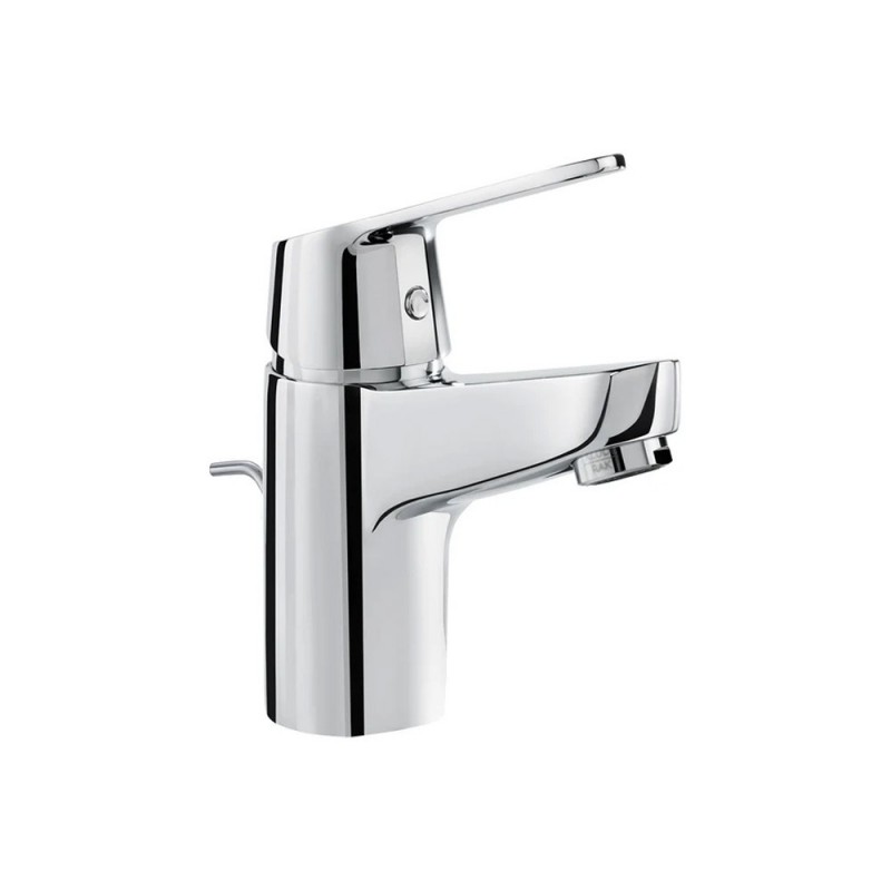 Mitigeur monocommande lavabo avec vidage chrome H150 mm - Sanifer