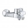 Mitigeur bain et douche monocommande chrome -Sanifer