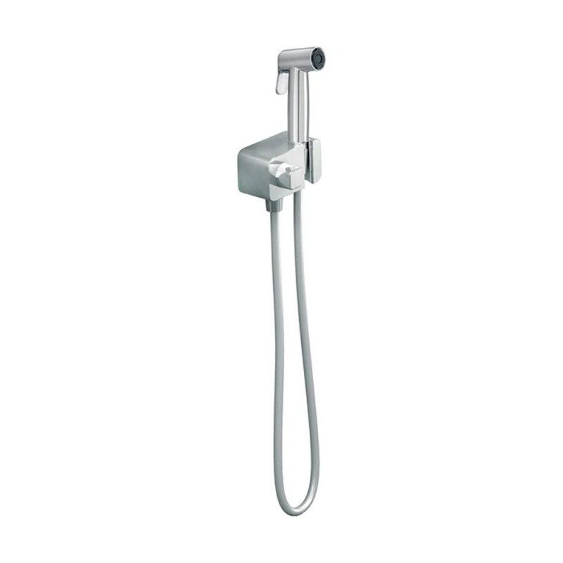 Douchette avec support mural chrome - Sanifer
