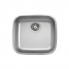 Évier sous plan bol simple 400 x 400 mm -Sanifer