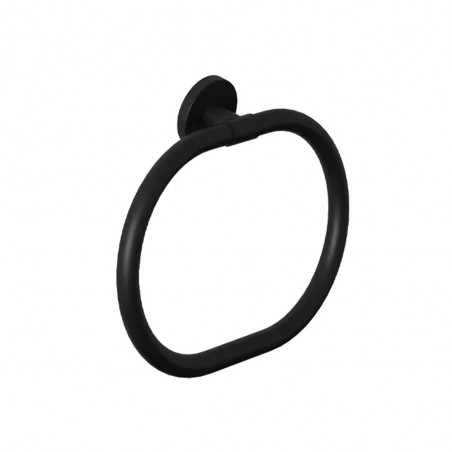 Anneau porte-serviette Calibre noir PVD-Sanifer