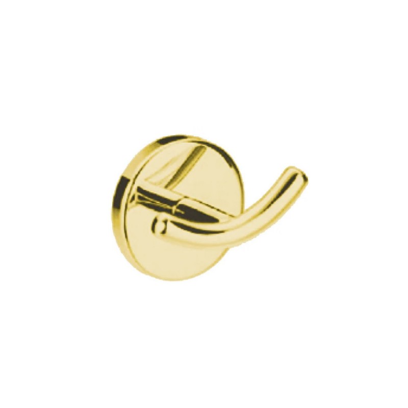 Patère murale Calibre doré PVD- Sanifer