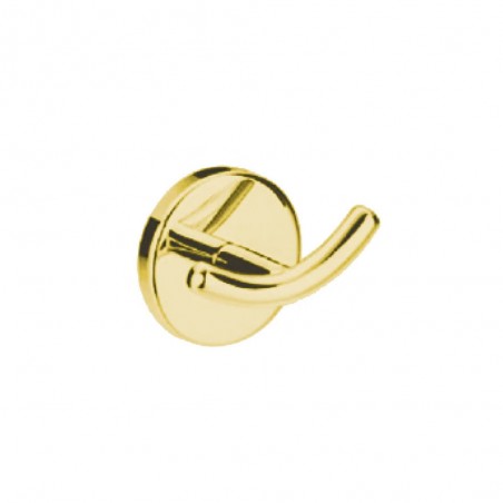 Patère murale Calibre doré PVD- Sanifer