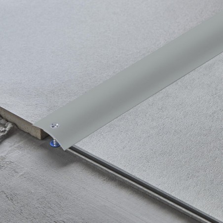 Barre De Seuil Adhésive Ou A Visser Métal, L.30 Mm X L.83 Cm Mat Métallique Arte | Sanifer