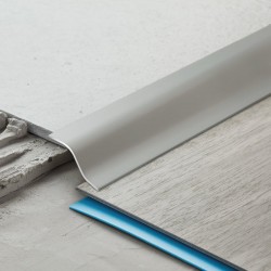 Barre De Seuil Adhésive Ou A Visser Métal, L.30 Mm X L.83 Cm Mat Métallique Arte | Sanifer