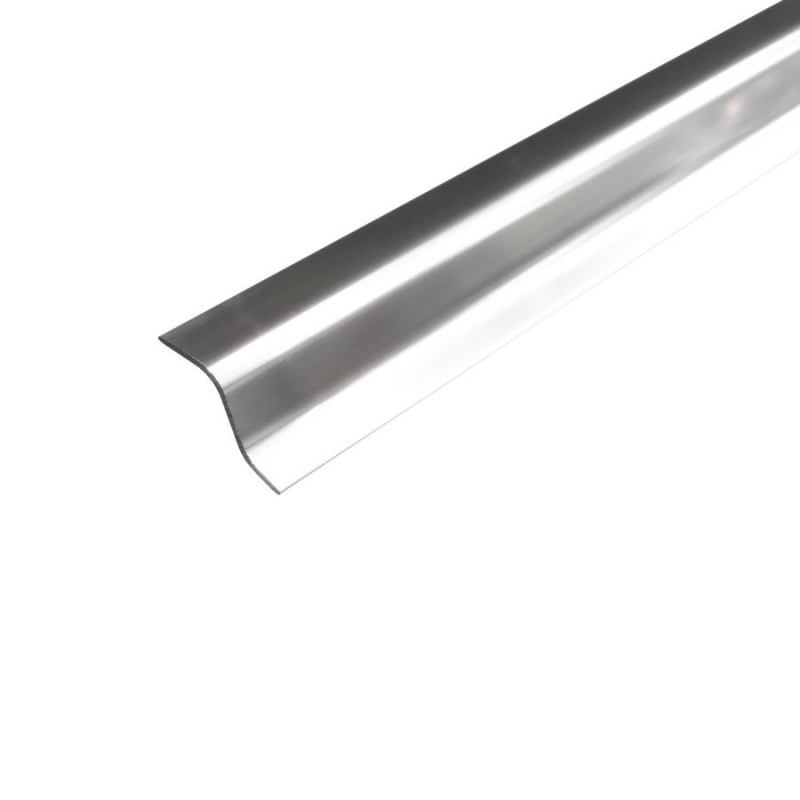 Barre De Seuil Auto-Agrippant Métal, L.30 Mm X L.83 Cm Artens Brillant Métallique | Sanifer