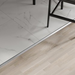 Barre De Seuil Auto-Agrippant Métal, L.30 Mm X L.83 Cm Artens Brillant Métallique | Sanifer