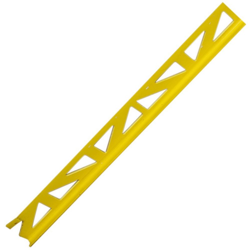 Profil pvc 2.50m 6mm jaune vif -  - meilleure qualité