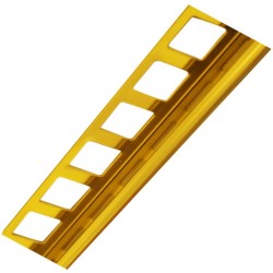 Profil alu or 2.50m Ht 10mm