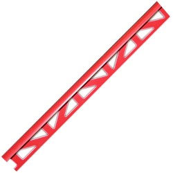 Profil pvc 2.50m 8mm rouge vif** -  - meilleure qualité