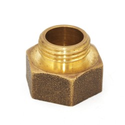 Mamelon laiton réduit mâle femelle 1-4x3-8*