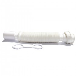 Siphon accordeon d32 pour lavabo