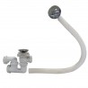 Vidage baignoire quick clac+siphon chrome ref:sp760299*