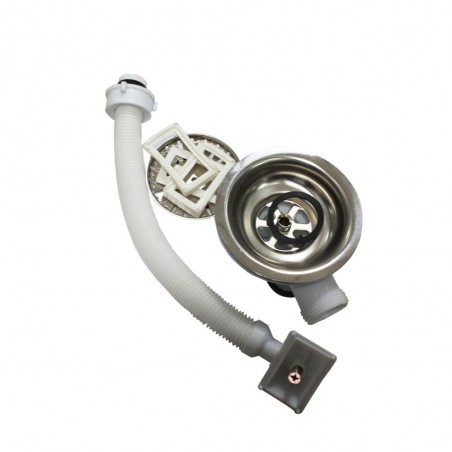 Bonde à panier + tp 50 inox ref 32440001*