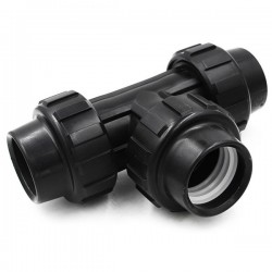 Te à compression 63mm