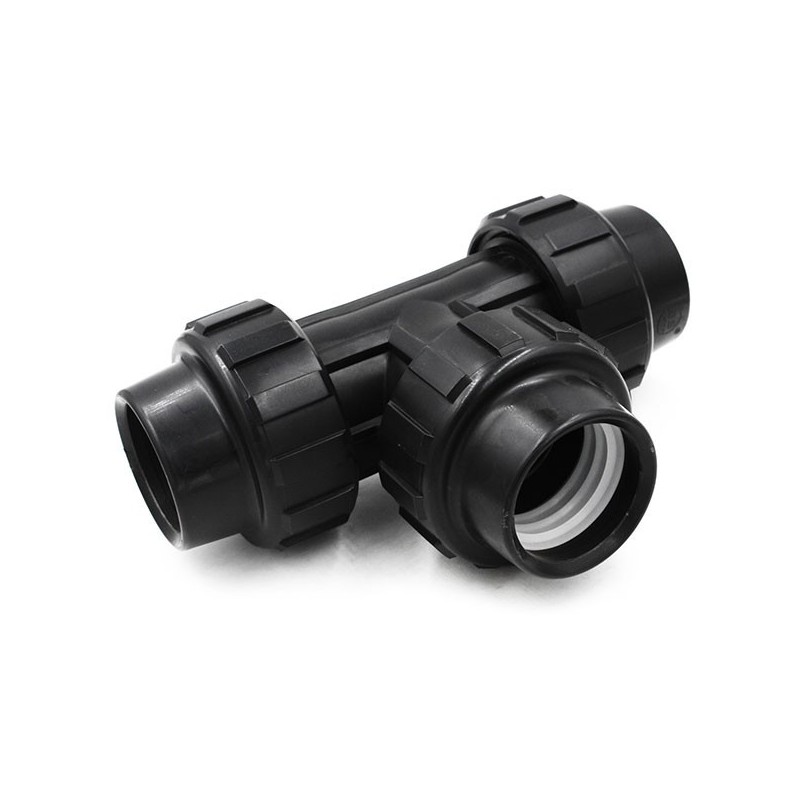 Te à compression 63mm