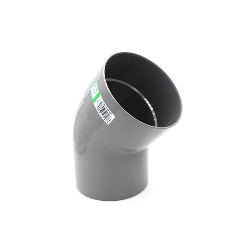 Coude 45° Mâle-Femelle ø125mm