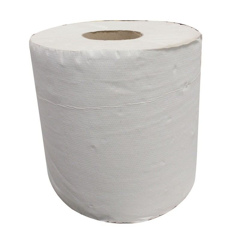 Bobine blanche contact alimentaire 21x25 800 feuilles