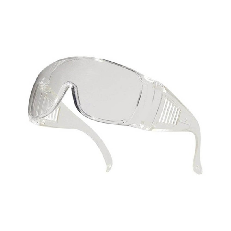 Lunettes de protection en polycarbonate monobloc incolore Piton