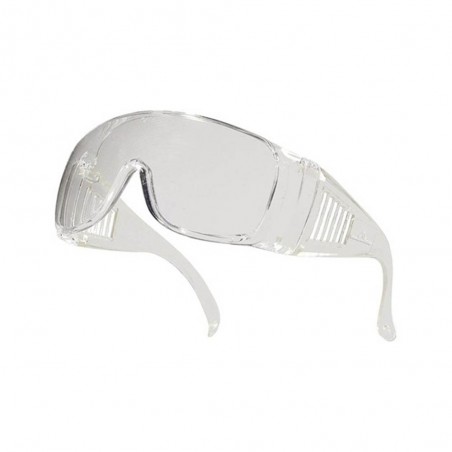 Lunettes de protection en polycarbonate monobloc incolore Piton