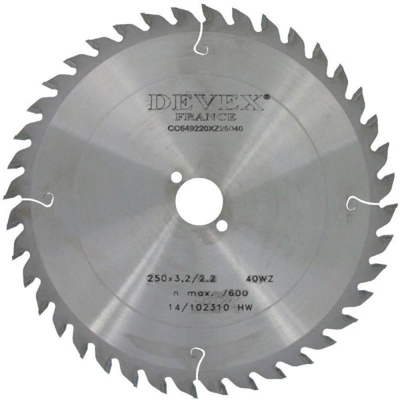 Lame de scie circulaire 250-40dts