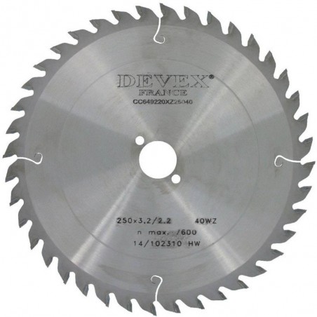 Lame de scie circulaire 250-40dts