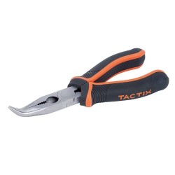 Pince à bec demi rond coude 160mm