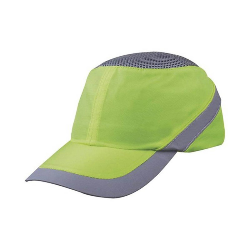Casquette de protection coltan jaune fluo