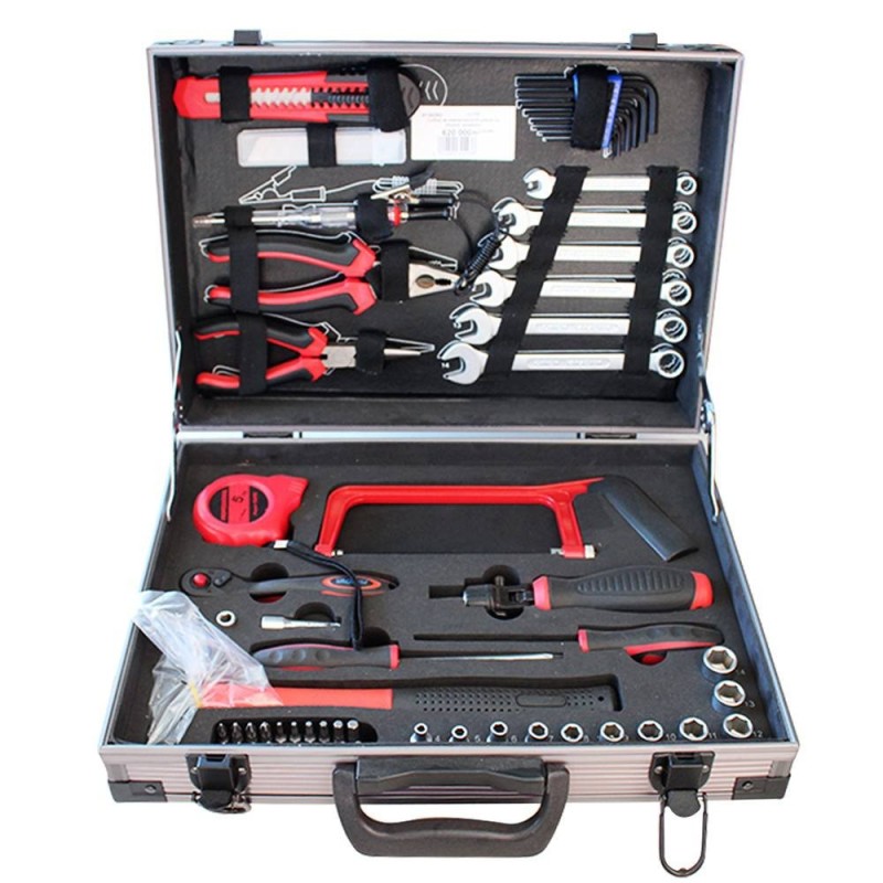 Coffret de maintenance 67 pièces en chrome vanadium*