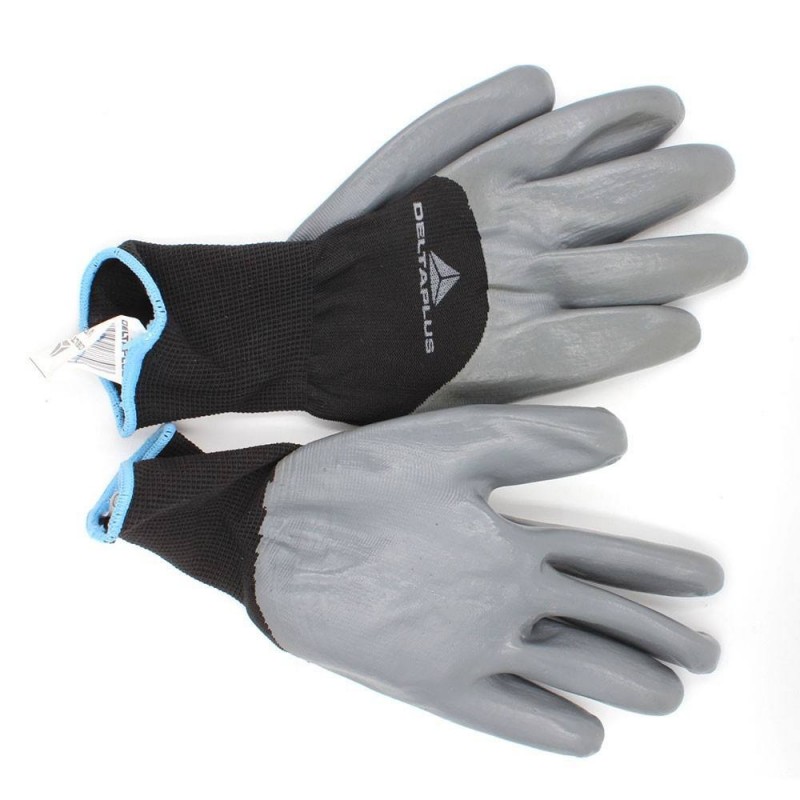 Gants PES END nitrile 3-4 gris 10