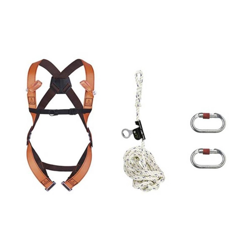 Harnais antichute avec corde de 10m