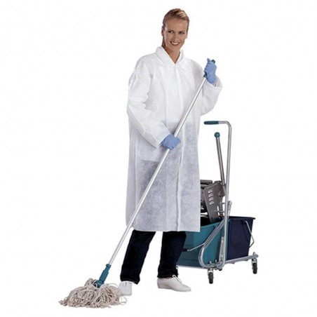 Blouse polyprolene blanc M